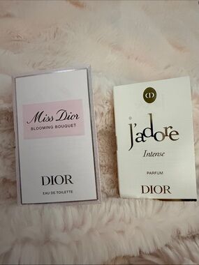 DIOR Samples : J’adore Intense 1ml & Miss Dior Blooming Bouquet 1ml